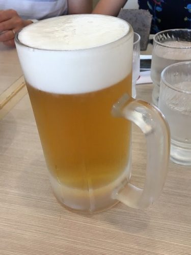 長崎空港つばきの生ビール